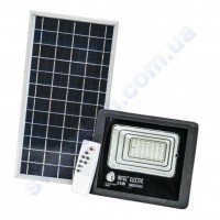 Прожектор світлодіодний LED з сонячною панеллю Horoz Electric TIGER-25 25W 6400K IP65 068-012-0025