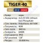 Прожектор світлодіодний LED з сонячною панеллю Horoz Electric TIGER-40 40W 6400K IP65 068-012-0040