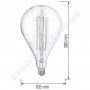 Лампа Едісона світлодіодна Horoz Electric TOLEDO AMBER 8W (аналог 60Вт) E27 FILAMENT 001-049-0008-A