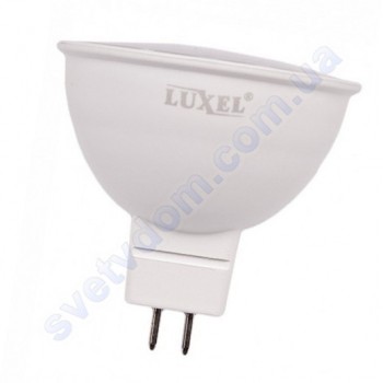 Лампа світлодіодна LUXEL LED 011-N 6W (аналог 50Вт) MR16 4000K GU5.3