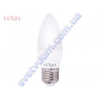 Лампа світлодіодна LUXEL LED 047-NE 6W (аналог 50Вт) C37 4000K E27 ECO