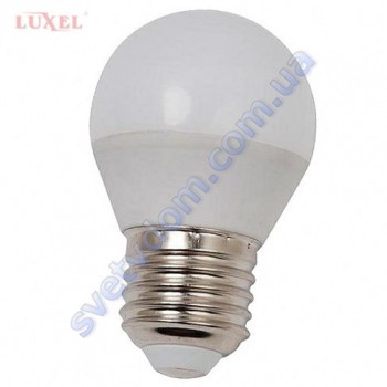 Лампа світлодіодна LUXEL LED 057-NE 6W (аналог 50Вт) G45 4000K E27