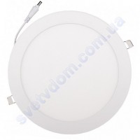 Світильник стельовий світлодіодний LED-панель Luxel DLR-24N 24W 4000K
