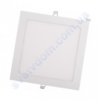 Світильник стельовий світлодіодний LED-панель Luxel DLS-24N 24W 4000K