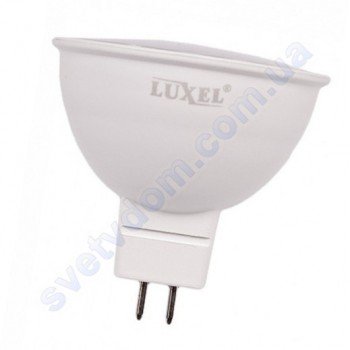 Лампа світлодіодна LUXEL LED 011-N 6W (аналог 50Вт) MR16 4000K GU5.3