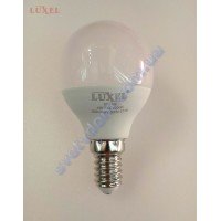 Лампа світлодіодна LUXEL LED 055-NE 4W (аналог 35Вт) G45 4000K E14 ECO
