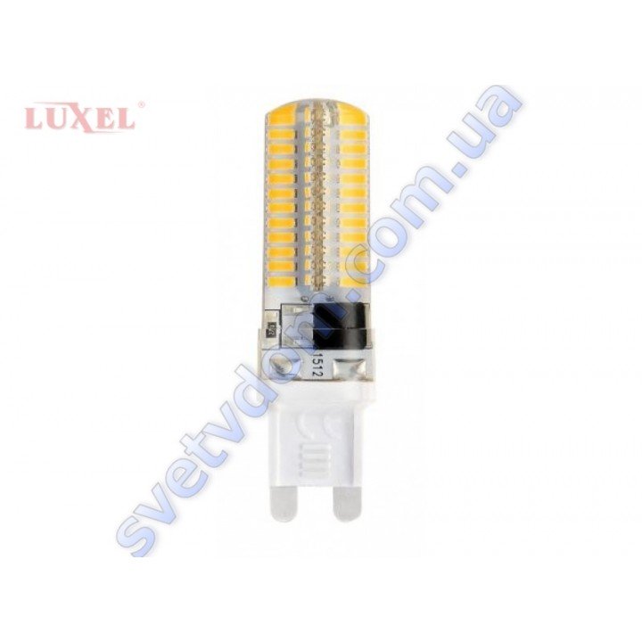 Лампа світлодіодна LUXEL LED G9-4-Н 4W (аналог 40Вт) G9 (220V) 3000K