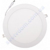 Світильник стельовий світлодіодний LED-панель Luxel DLR-24N 24W 4000K