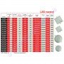 Світильник стельовий світлодіодний LED-панель Luxel DLS-24N 24W 4000K
