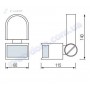 Датчик руху ZL8001 Z-Light 12м Білий-Чорний