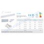 Світильник світлодіодний лінійний настінно-стельовий LED Z-Light ZL7006-1.2 18W 4000K (аналог T5 G13) скло