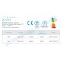 Світильник світлодіодний лінійний настінно-стельовий LED Z-Light ZL7012-36W 120cm 36W 6400K